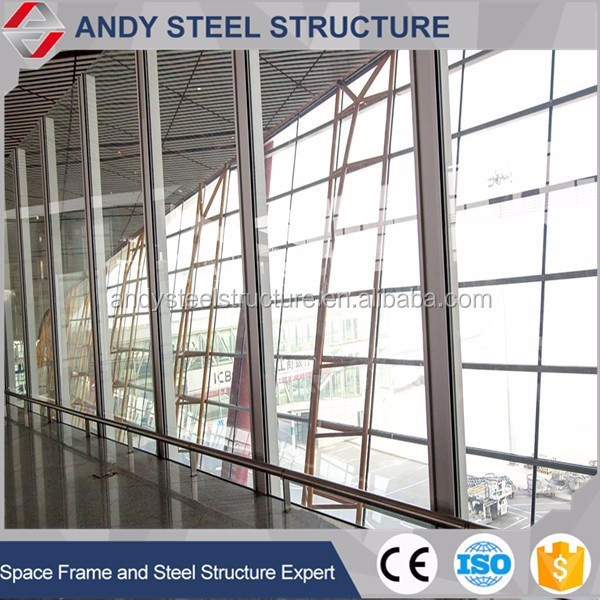 Used steel trusses for airport building roofing sale