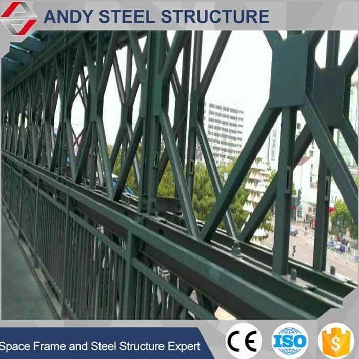 Prefab Steel Frame Puente Bailey Bridge Steel Bridge Truss Foot Bridge