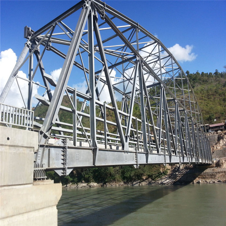 high quality light steel truss pedestrian bailey steel truss structure bridge construction