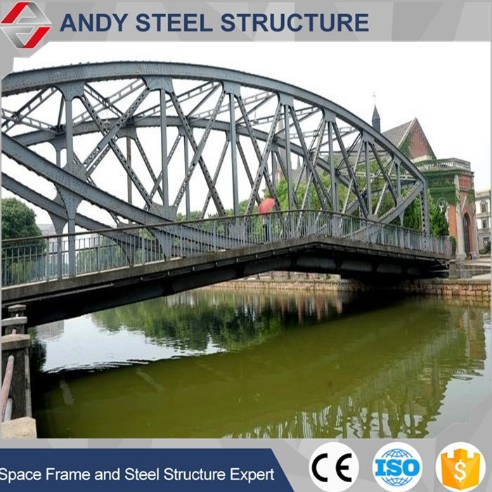 Prefab Steel Frame Puente Bailey Bridge Steel Bridge Truss Foot Bridge