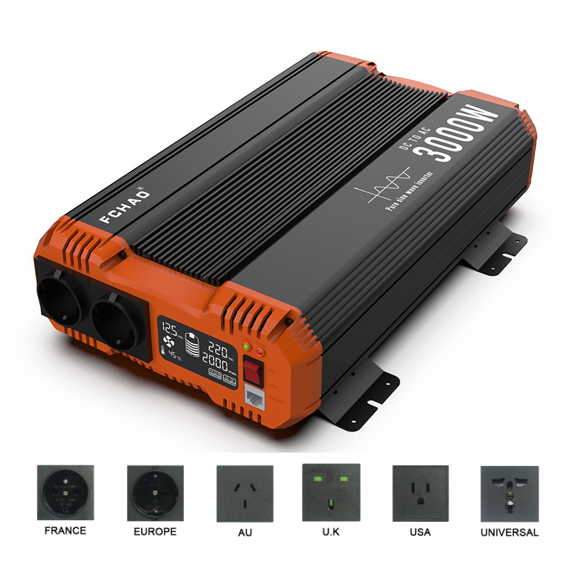 3000W 1800W 1200W 24V Off Grid Inverter 230V Pure Sine Wave Solar Inverter 220V Solar Inverter For Solar System