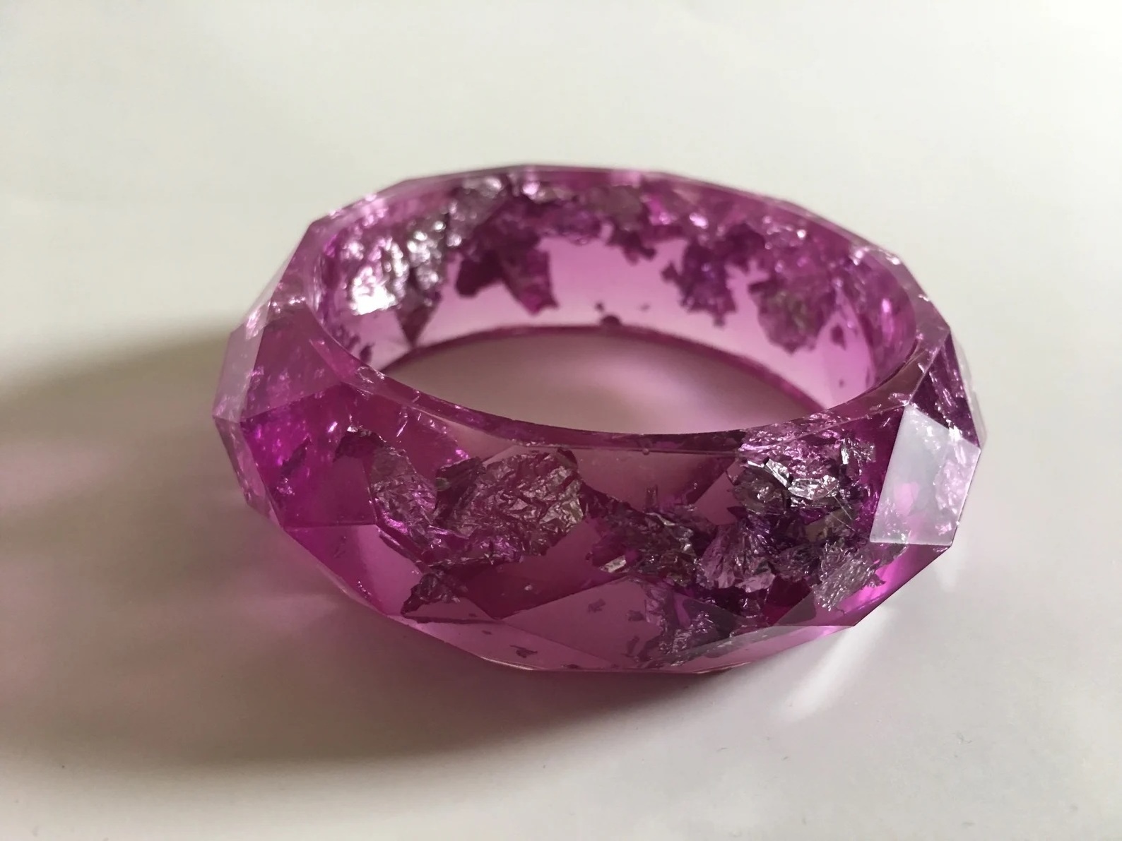 Sale Purple with silver purple and silver bangle indian Jewelry Fashion Resin Bangle Bracelet for women Vintage Color wholesale