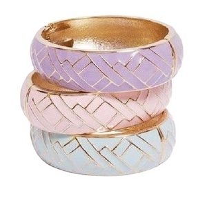 Vintage Brass made glass bangles in custom colors Available  suitable for jewelry stores