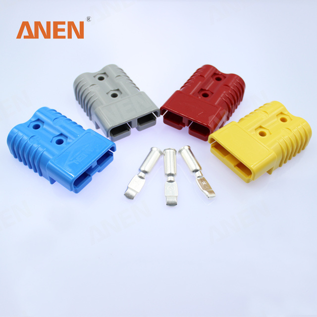 ANEN compliance Forklift Truck Power Connector with 175A 600A 2 Pin quick connector forklity battery cable