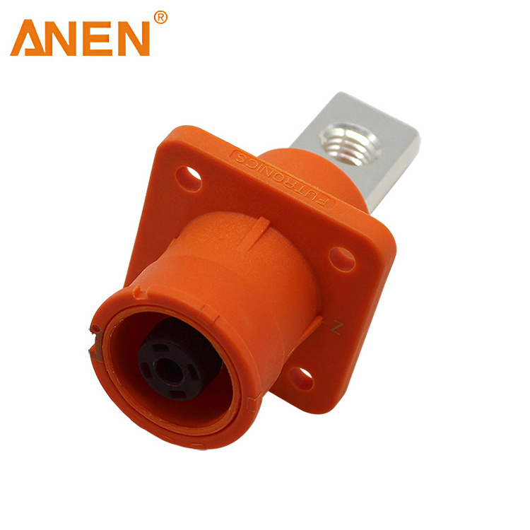 250A Energy storage connector Power Supply Quick Connector Right Angled Plug And Socket For ESS Battery Pack