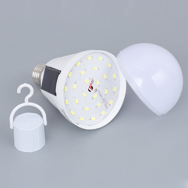 China manufacturer CE ROHS 12w solar powered light bulb