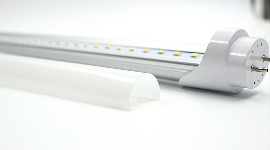 Residential tube lighting 1.2m 18w led tube t8 with round fluorescent light cover