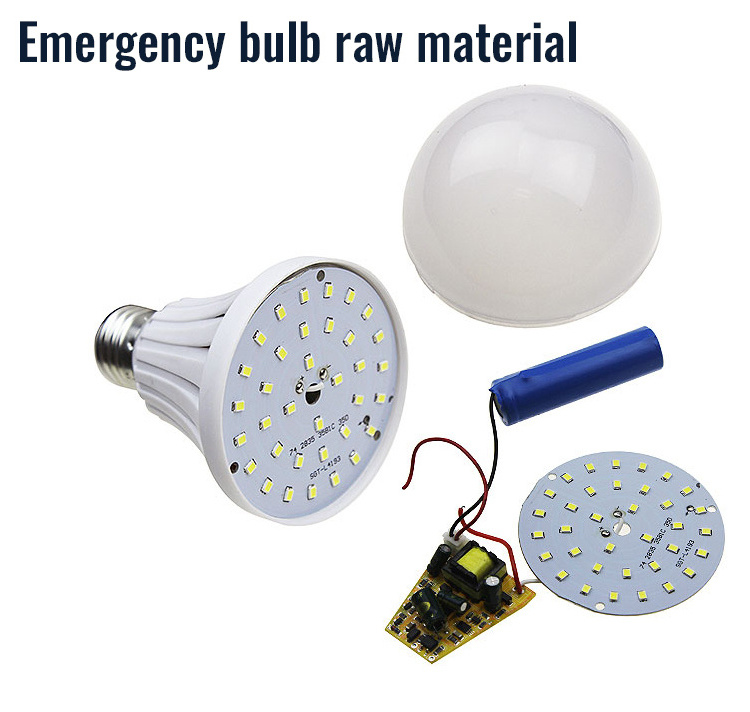 B22 E27 Emergency LED Light Bulb Rechargeable Intelligent Lamp