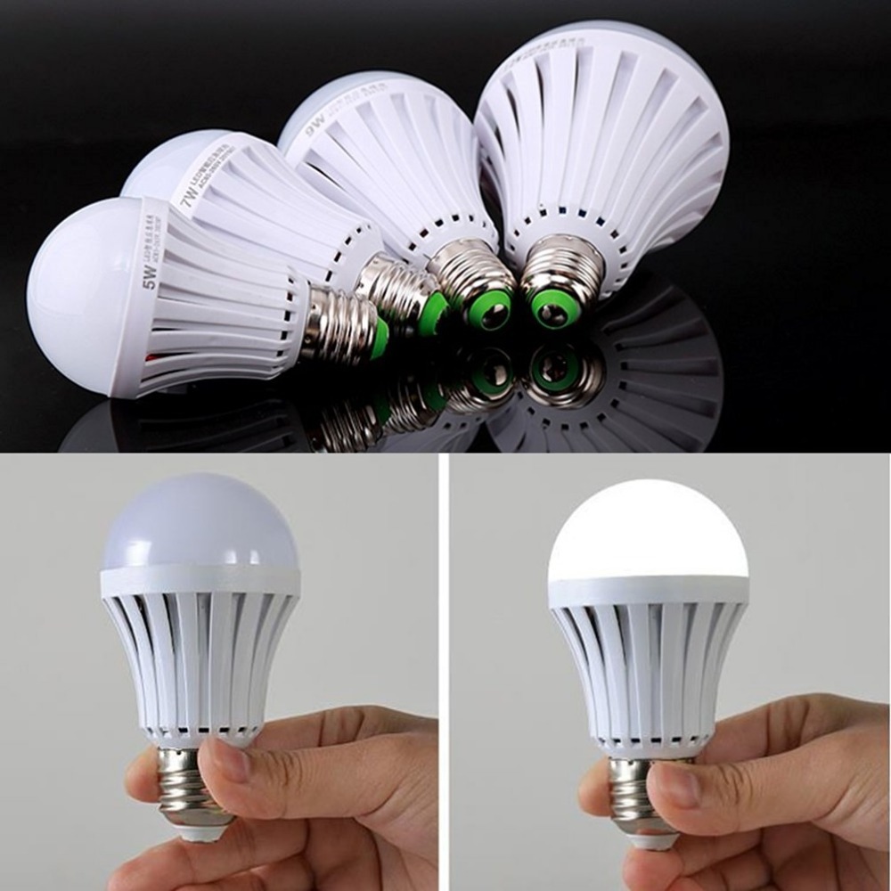 Rechargeable Emergency LED Light Bulb E27 Lamp Magic light bulb