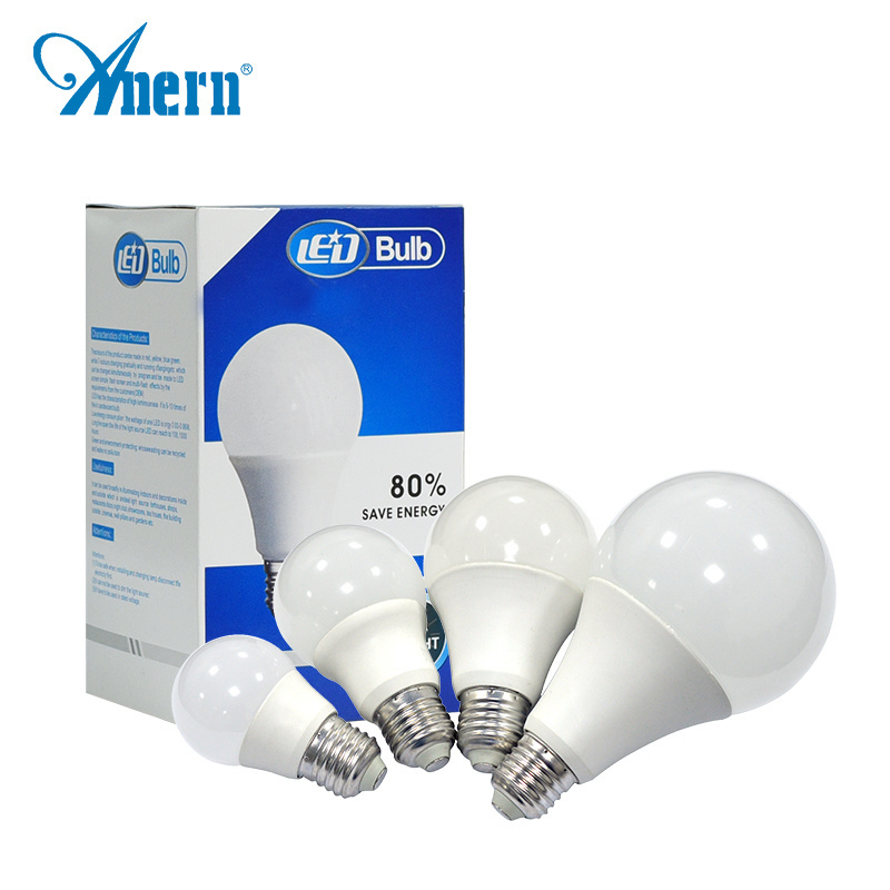 Factory E27 B22 3w 5w 7w 12 watt 15w led bulb for home