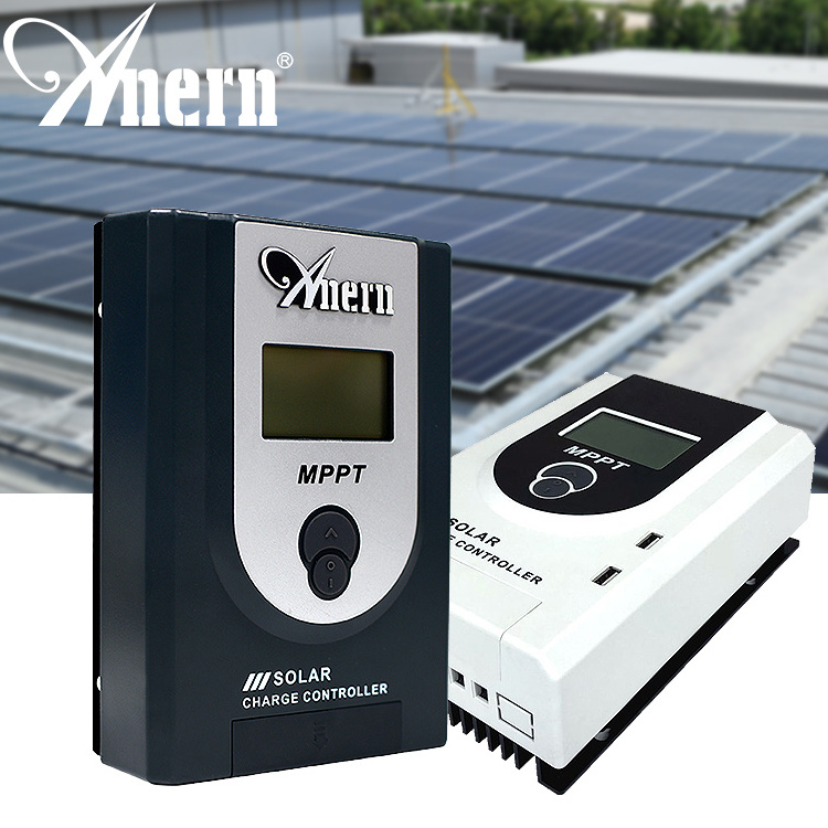 Anern solar charge controller 100 amp 80a solar power controller mppt