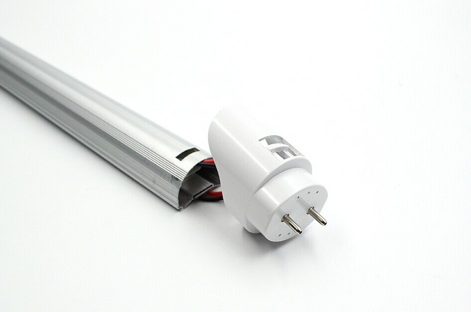 Residential tube lighting 1.2m 18w led tube t8 with round fluorescent light cover