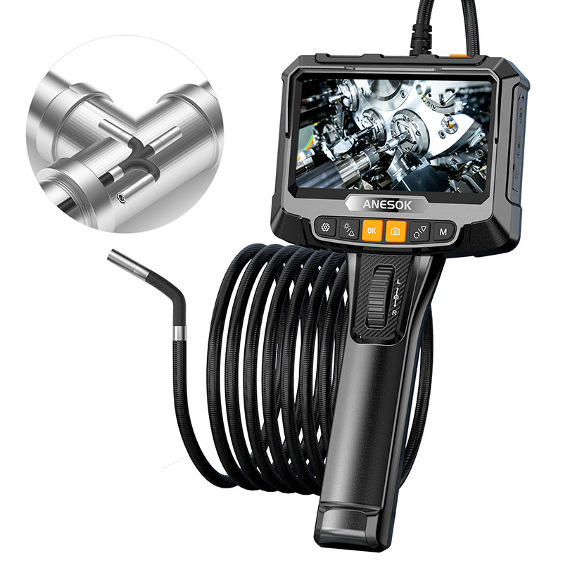 360 Degree Rotation 4.5 Inch IPS Aircraft Engine Borescopes 6mm ...