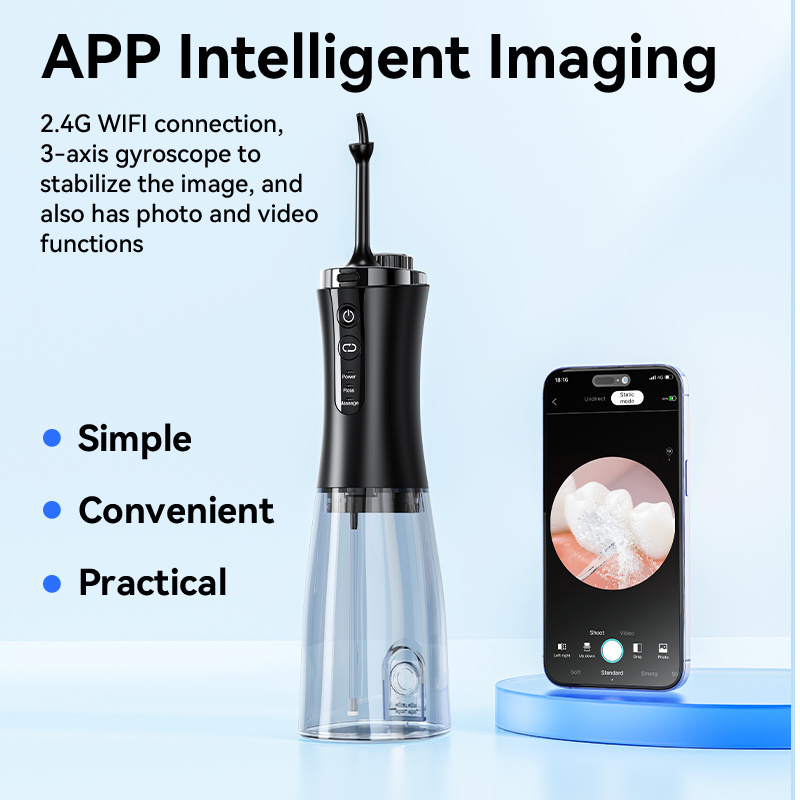 C2 Camera View Oral Irrigators Water Teeth Mouth Clean Teeth Whitening Kit Dental Irrigator Electric Water Flosser For Teeth