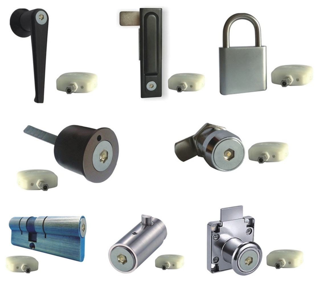 SR01 Electronic Passive key intelligent lock with Electronic Keyless Access Control Key-Centric Systems