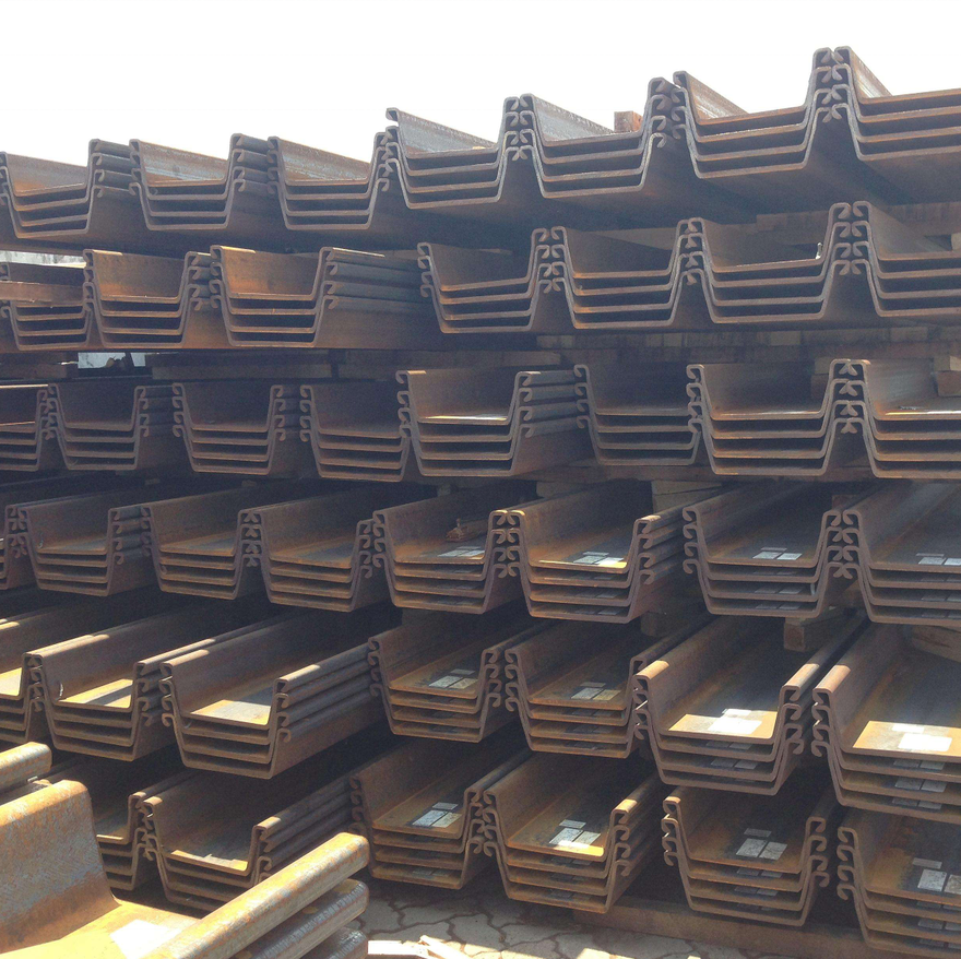 Wholesale Vinyl Seawall Sheet Piling Prices Hot Rolled Sheet Pile