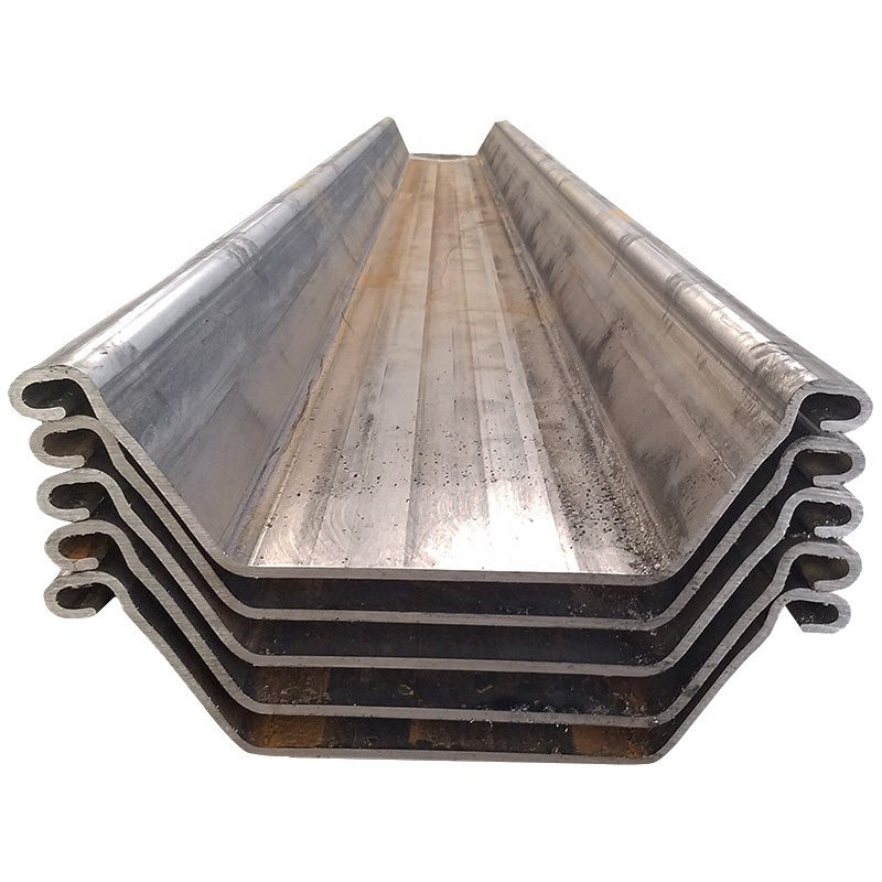 Chinese factory high quality selling No. 8 U-shaped steel sheet pile