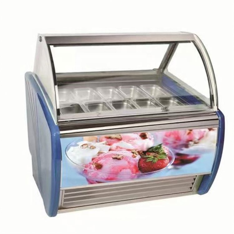 China Factory Ice Cream Refrigerator Freezer Portable