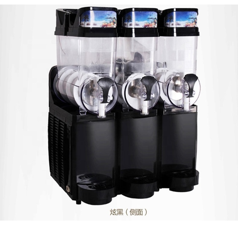 Cheap Wholesale Slushie Machine Commercial Slush Daiquiri Machine Three Bowl Carbonated Slush Machine For Beverage Shop