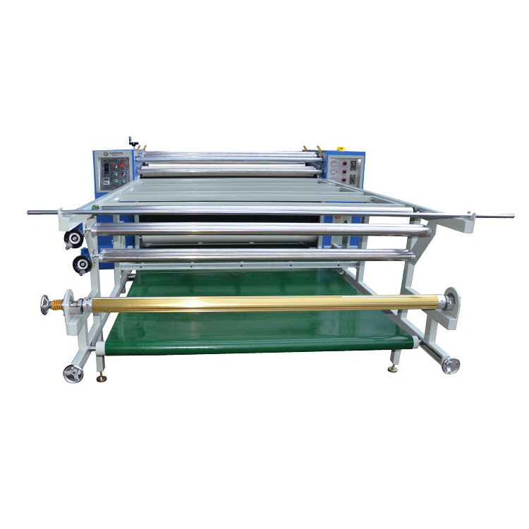 Manufacturer Printing Press Heat Press Rotary Calender Roll Heat Transfer Sublimation Machine