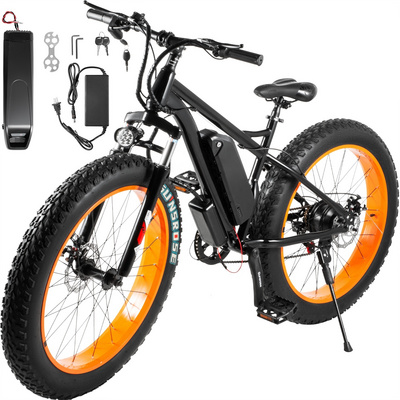 Europe warehouse hot sale mountain fat tire 26 inches electric bicycle e bike