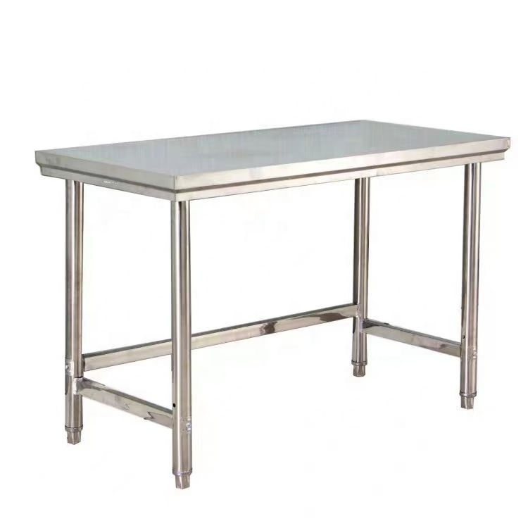 High quality Stainless Steel Commercial Kitchen MOP Sink Professional Work Table Used Food Bench Table Sink