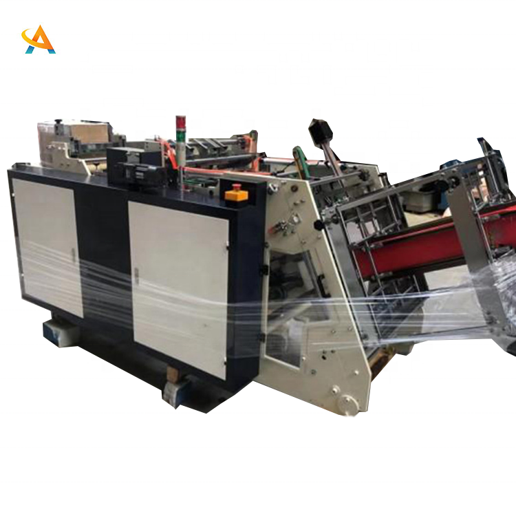 Hamburger packing box manufacturing machine snack packing carton manufacturing machine