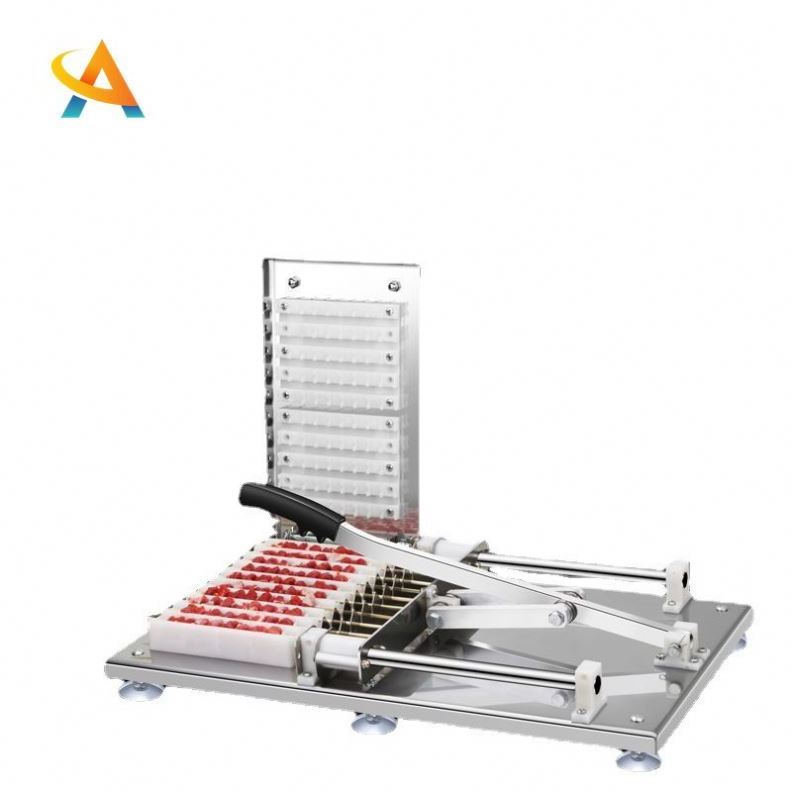 High Quality New Good Automatic Satay Skewer Machine Automatic Souvlaki Meat Skewer Machine Beef Kebab String Machine