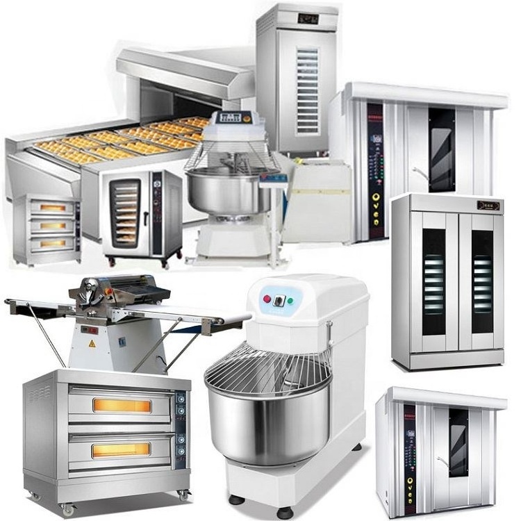 CE full set complete bread comercial bakery equipment industrial baking machine,guangzhou bakery equipment sales supplies price