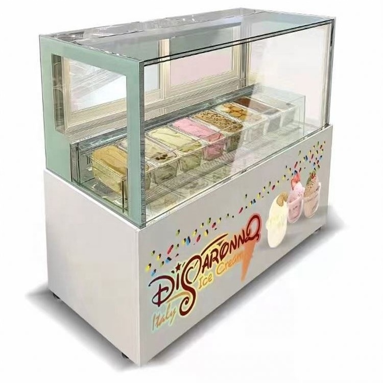 China Factory Ice Cream Refrigerator Freezer Portable