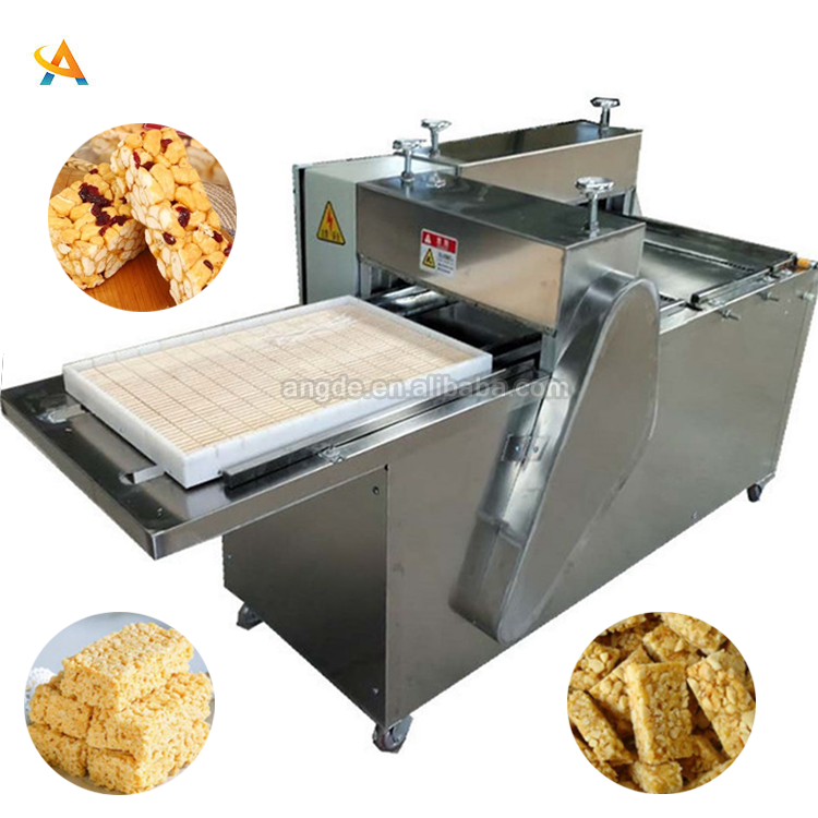 Marshmallow Slicer Cutting Machine Cereal Bar Cutting Machine Rice Cake Cube Forming Machine