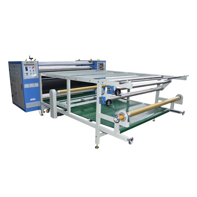 Manufacturer Printing Press Heat Press Rotary Calender Roll Heat Transfer Sublimation Machine