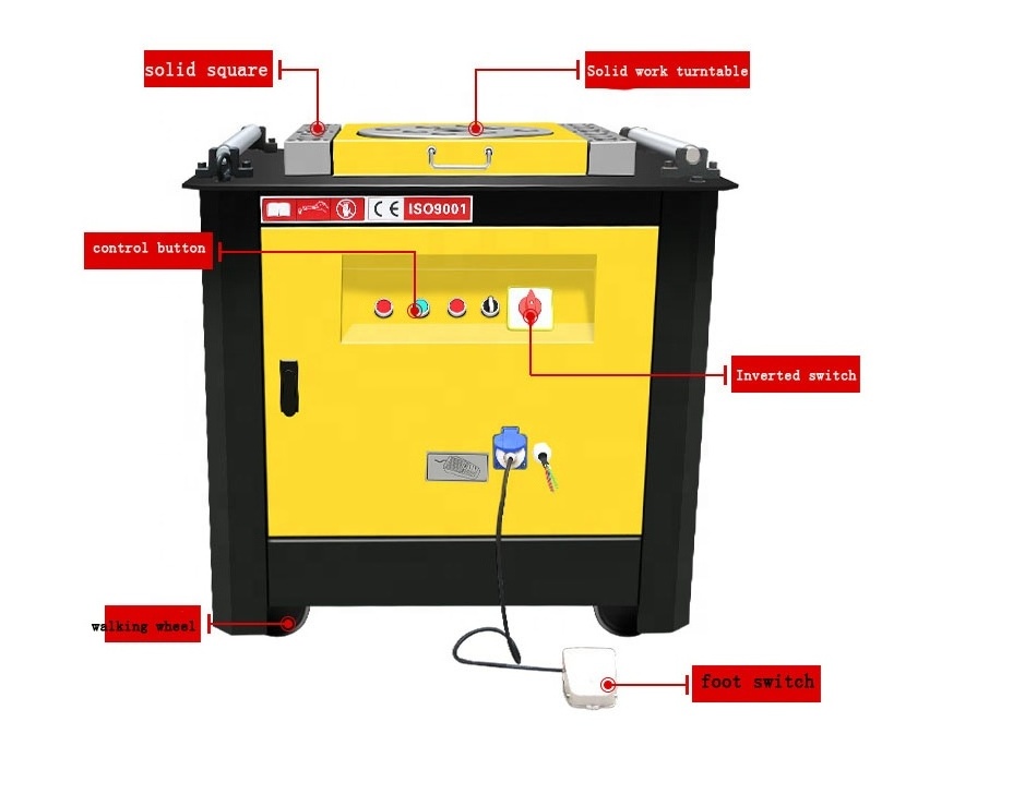 Widely used Rebar bender/wire bending machine/Automatic stirrup bender