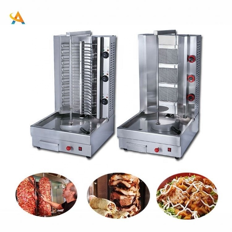 gas yakitori grill/auto rotating barbeque machine/electric bbq grill