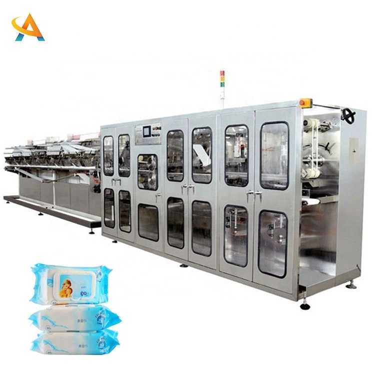 Fully Automatic Wet wipe machine /production line for baby wet wipe