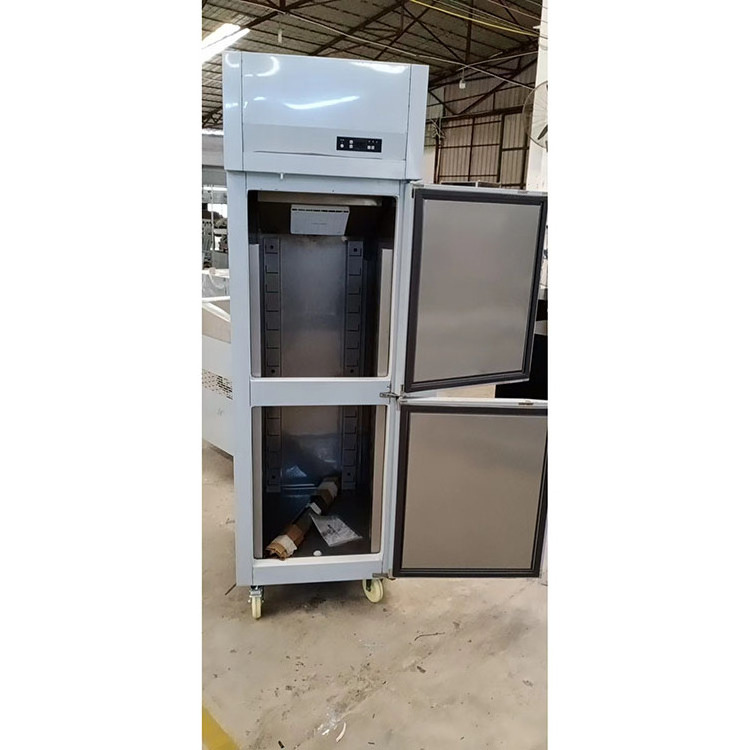 2023 Professional Cold storage four door upright stainless steel commercial refrigerator and deep freezer