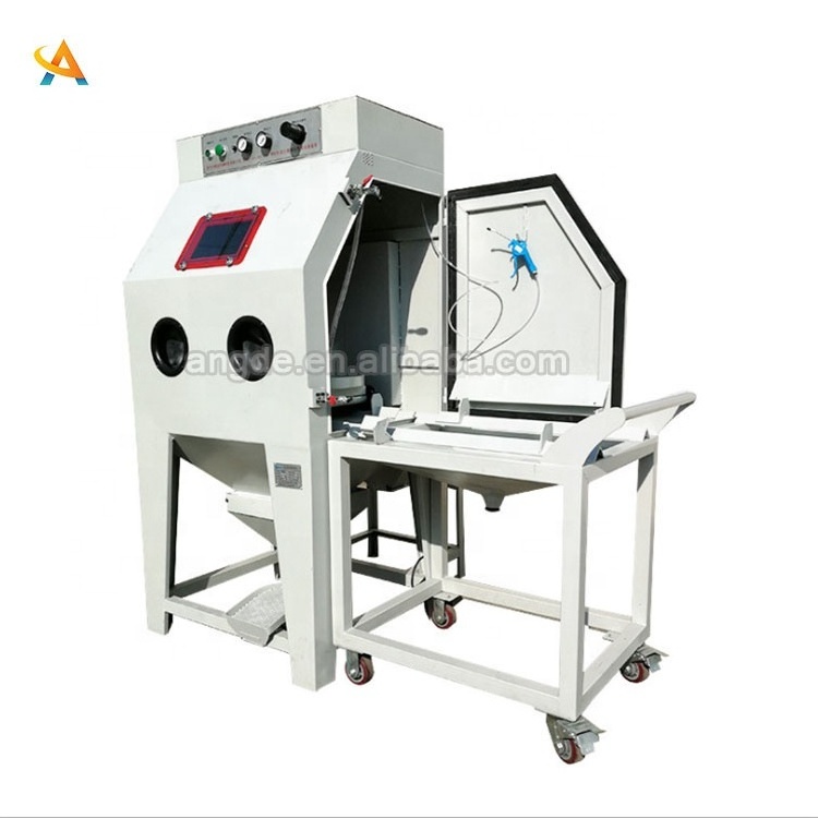 Automatic Water Sandblaster Tank Kit/Supply Wet SandBlasting Cabinet/Vapour Dustless Stripping Sand blasting Machine