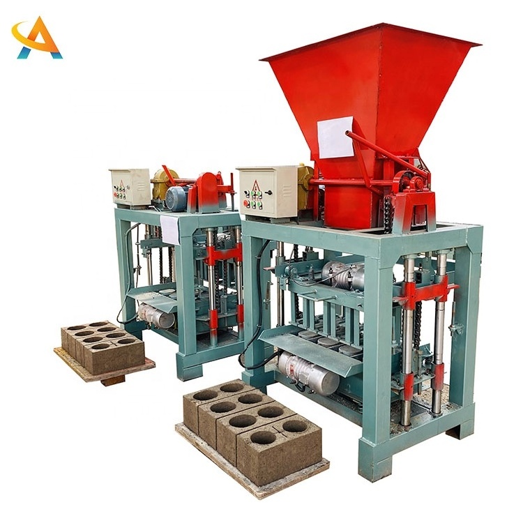 fully automatic cement brick making machine concrete paving blocks hollow block machine price