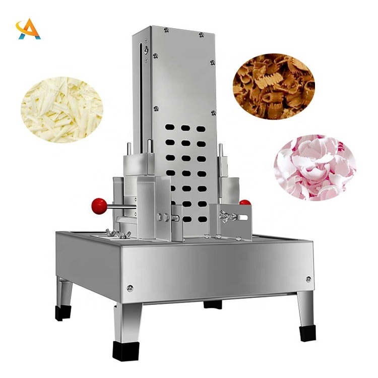 Portable Chocolate Chip Shaving Cutting Making Machine Chocolate Flake Shaver Slicer For Sale