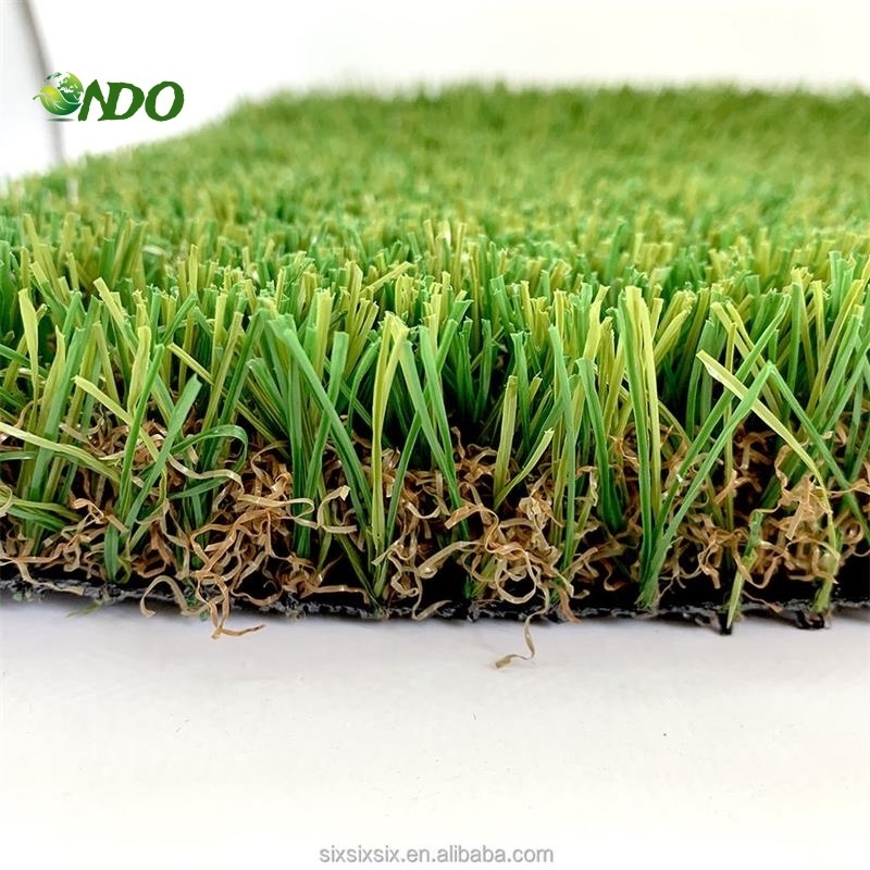 soft model 25mm high  quality Garden synthetic turf lawn carpet  Landscape artificial grass for outdoor