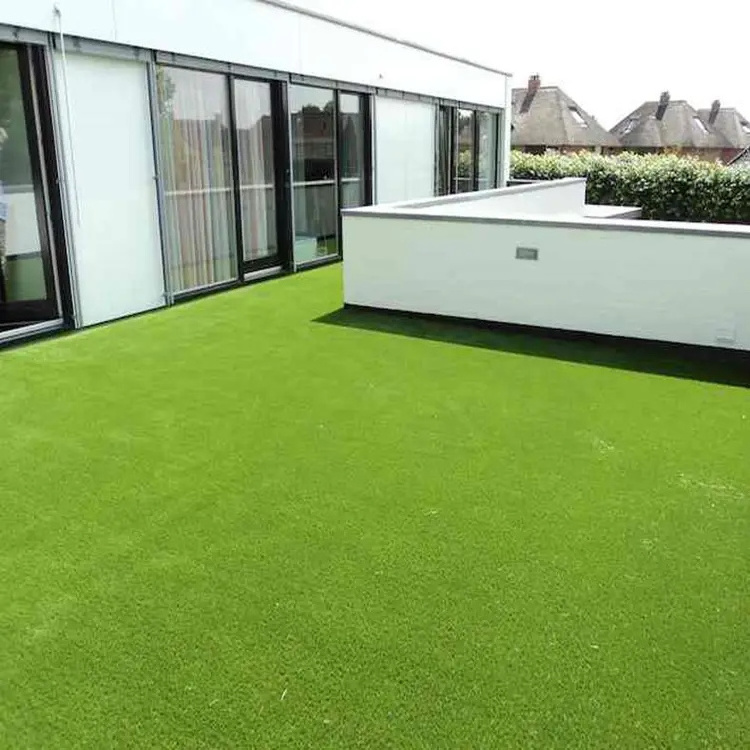 30mm Coffee Grass different roll size 1*5m/1*10m/1*25m  high density soft artificial grass synthetic turf green carpet