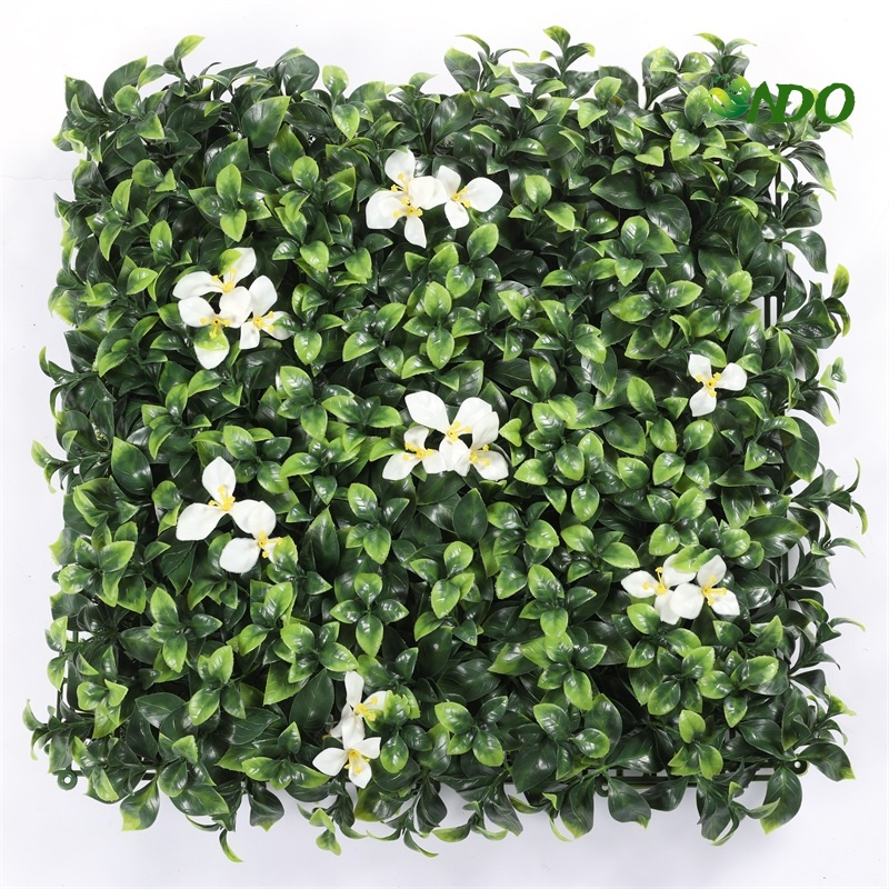 garden hedge artificial grass wall green plants wall fake green leaf panels for landscape