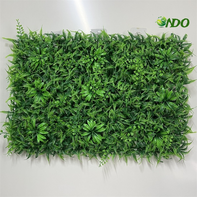 Wholesale simulation leaves grass wall artificial leaf fence ivy hedge plant grass wall for garden