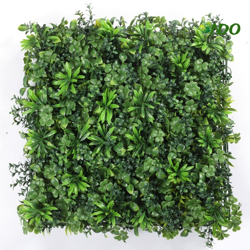 Decorative DIY Wall Hanging Synthetic Grass Fence Foliage Green Wall Artificial Plants for Outdoor