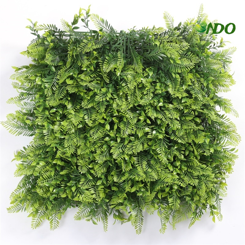 Decorative DIY Wall Hanging Synthetic Grass Fence Foliage Green Wall Artificial Plants for Outdoor