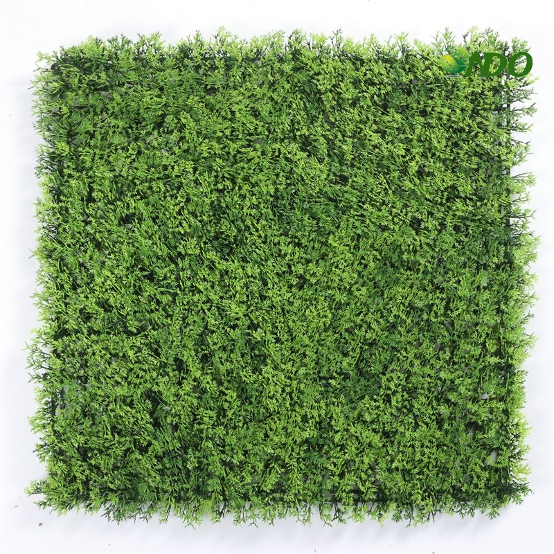 Decorative Plastic Boxwood Hedge Panel Artificial Plants Grass Green Wall for Outdoor/Indoor