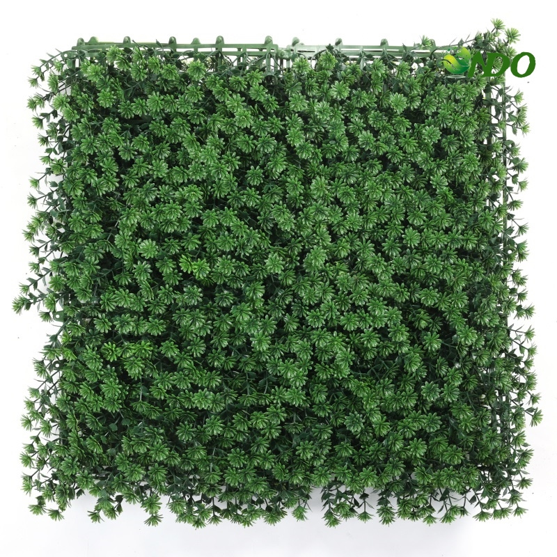 Decorative Plastic Boxwood Hedge Panel Artificial Plants Grass Green Wall for Outdoor/Indoor