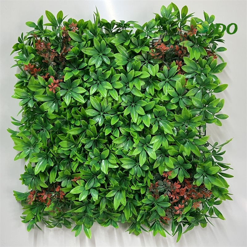 custom made wall decoration boxwood hedge piece artificial green fence grass panel wall vertical garden green wall