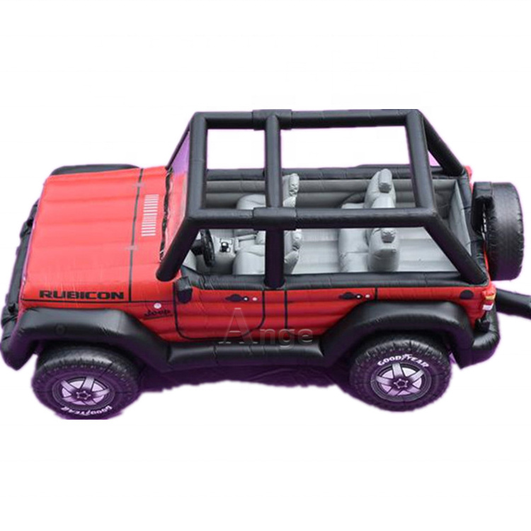 Advertising inflatable jeep car / giant inflatable jeep car model for sale