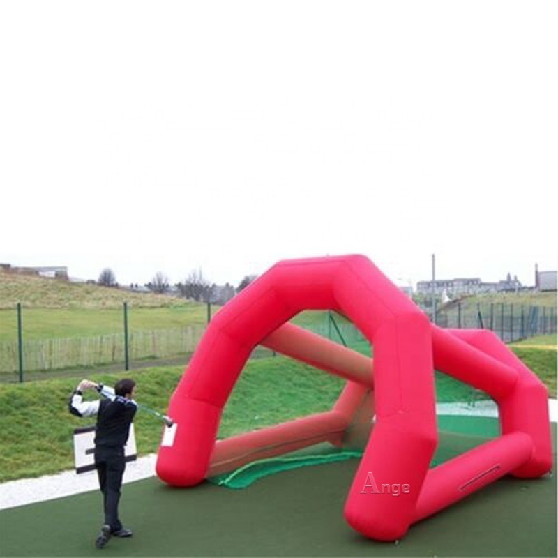 Inflatable Golf Practice Swing Simulator Net Cage Sport Train Indoor Outdoor  fun inflatable games Decorative advertising